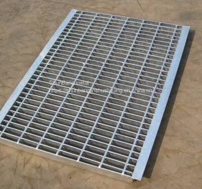 Hot dip galvanized trench cover