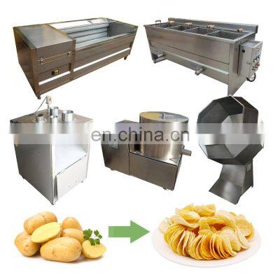 Semi Automatic potato crisp making machine potato chips production line price