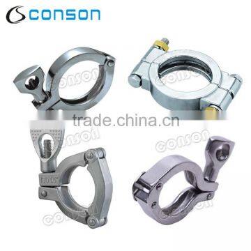 stainless steel sanitary tri clamp clamps