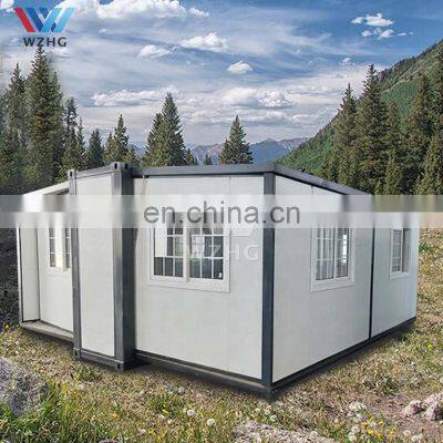 China Wholesale Market  2000 Sqft Container Folding Solar Powered 60 Square Meters Prefab Houses  Fremantlel Townsville