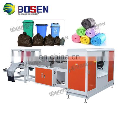 2 Layers Garbage Roll Bag Making Machine