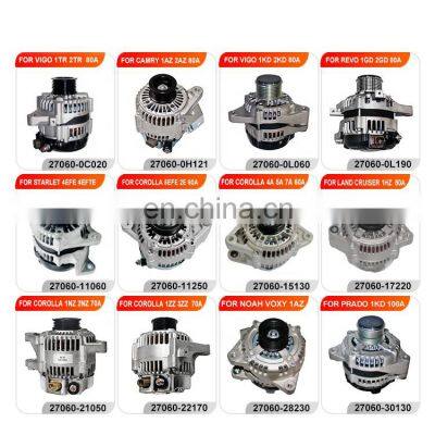 Ivanzoneko High Quality Hot Sale Best Prices Auto Electrical Car Alternator For Toyota Nissan Suzuki Mitsubishi Honda Hyundai photo-2