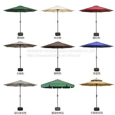 Middle Pole Umbrella Courtyard Leisure Sunshade Umbrella Wooden Frame Iron Frame Aluminum Frame Can be Made photo-3
