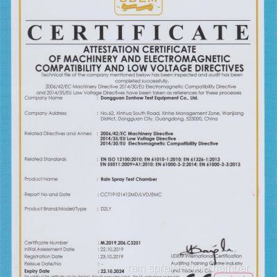 CE certificate