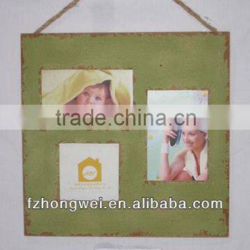 HONGWEI Antiquate GreenWooden Picture Frame & Photo Frame&Rahmen&Home Decoration &Photo Frame Gifts & Crafts