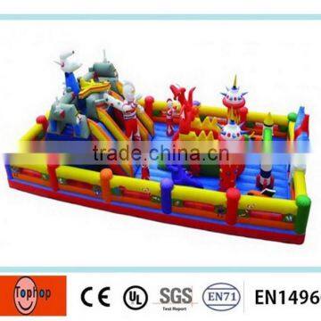 Hot-selling Inflatable Amusement Park Castle Inflatable Fun City Game photo-2