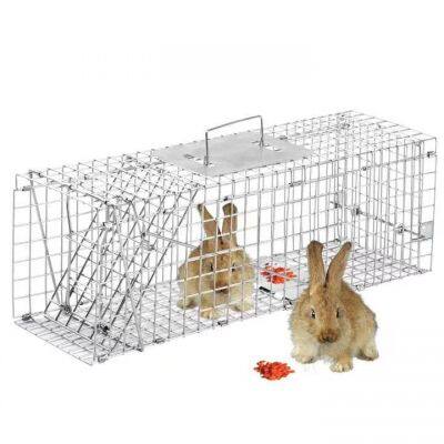 Humane Live Animal Cage Trap Kit for Humane Catch Release Rodent Small Cat, Rabbits, Squirrel, Opossum, Squire, Raccoon