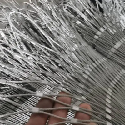 Custom 304 Stainless Steel Rope Mesh with Technical Support for Designers