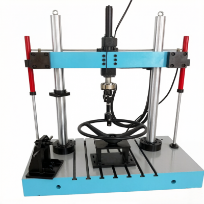 Electro-hydraulic Servo Steering Wheel Fatigue Tester, Torsion and Bending Test Machine, Meets OEM Standards