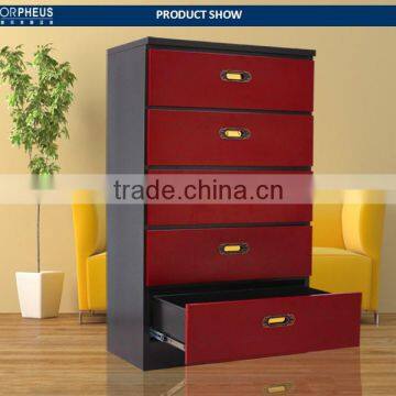 Living Room Cabinets Steel Dresser Metal Multi Drawer Chest For Home photo-2