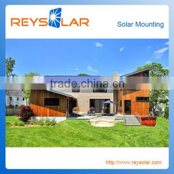 Photovaltaic Solar Panel Tile Roof Aluminum Racking System solar panel structure commercial solar module aluminum frames