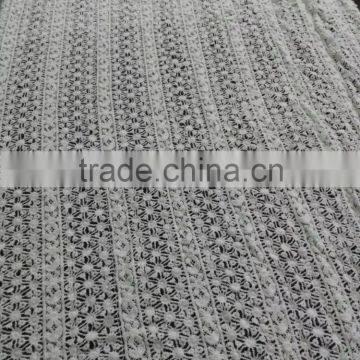 Whole Sale High Quality Embroidery Cotton Lace Fabric photo-5