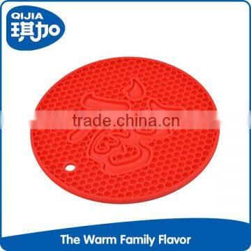 Factory wholesale custom cheap silicone coasters