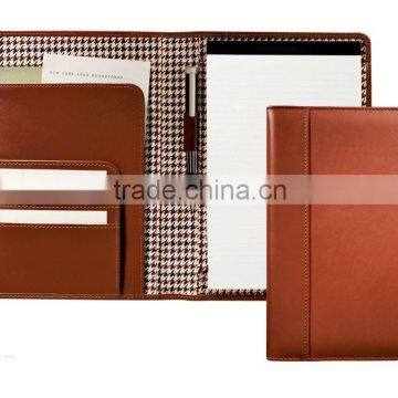 A5 Genuine Leather Portfolio,file folder