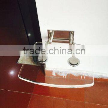 High Quality Wall Mounted Acrylic Shower Seat