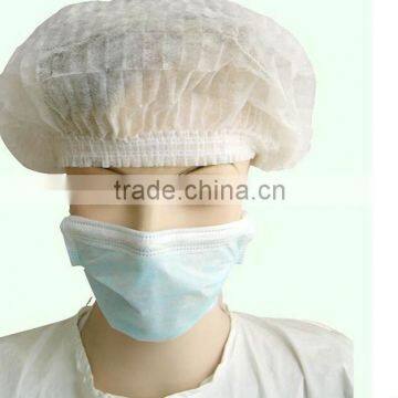 factory customized nonwoven mop caps clip caps bouffant caps CE ISO FDA