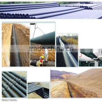 Steel mesh framework plastic(PE)composite pipe,water PE pipe