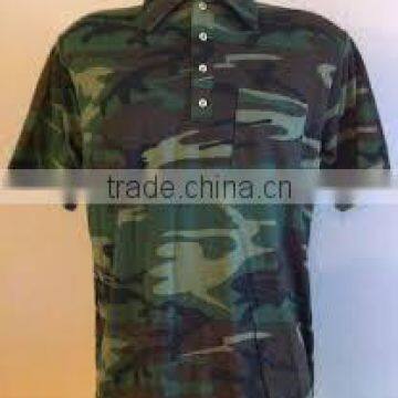 Army camoflauge polo shirts