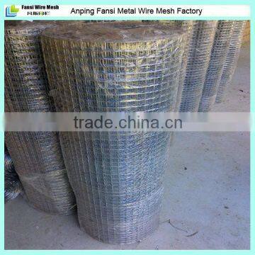 Heavy Galvanised Welded wire mesh Roll 30M of 25mm x 25mm x 2mm