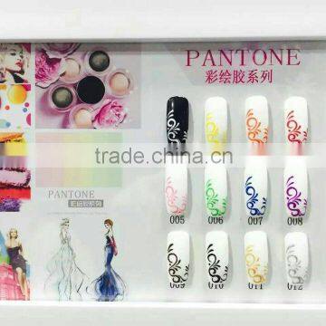 Soak off Nail Painting Gel/uv Led Nail Gel Polish, 8ml/bottle 12 Colors Painting Gel Supplier's Choice photo-3