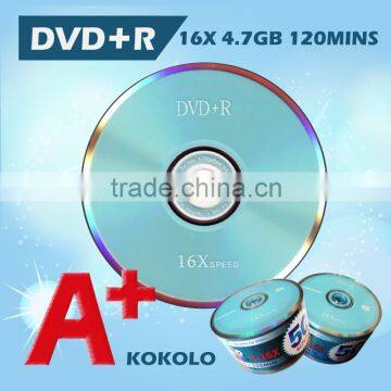 wholesale blank dvd+r made in taiwan products DVDR