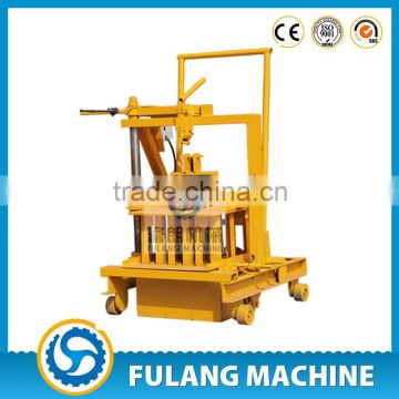 QT40-3C Mini building machine Manul Cement Brick Making Machine