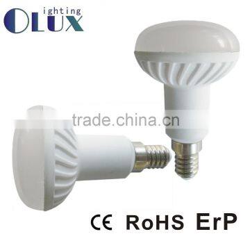 Super Ceramic housing body R50 led lamp AC110-130V CE RoHS E14 led lighting R50 2835SMD 7W 600lm LED R50