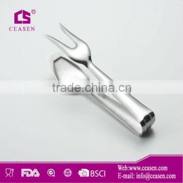 Kitchen Stainless Steel Chopsticks Food Tongs photo-4
