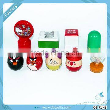 New Design Customized Plastic Cartoon Self-inking Stamps