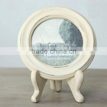 Desktop distressed solid wood photo frame, Shenzhen sublimation MDF wood frame, wood photo frame