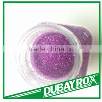 Rainbow Color Violet Glitter Hexagonal Powder for Christmas Decoration photo-3