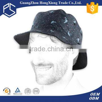 Custom own print pattern multi function golf reversible bucket hat