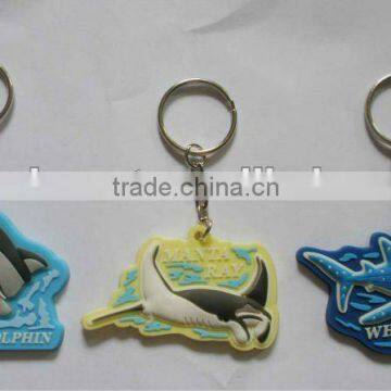 Fashion PVC keychain