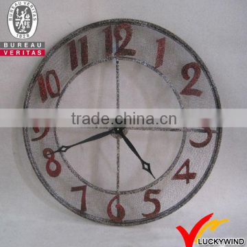 Fuzhou Vintage Products Company Big Round Metal Art and Craft Clock