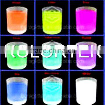 2016 Fashion high quality luminous pigment powder glow in the dark