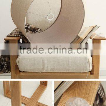 Hotel Floor Standing Lamp Wooden Living Room Floor Lights photo-5