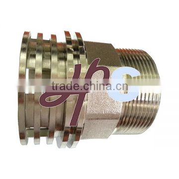 Brass material hexagonal male thread PPR insert fitting