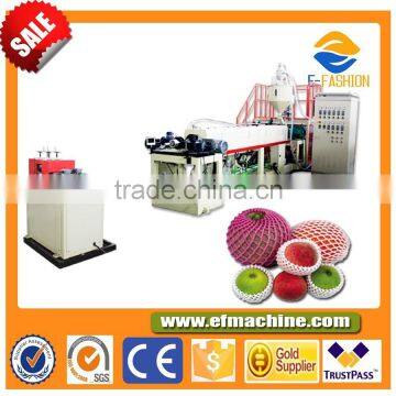 CE Approved PE Foam Fruit Net Making Machine