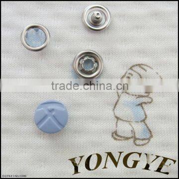 Fashion prong snap buttons with logo