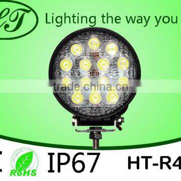 42w led work light, Hotsale Cheap price Offroad Round 42w led work light