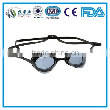 Custom competition swimming goggles in smoke lens , triathlon swimming goggles ,best waterproof swimming goggles ,