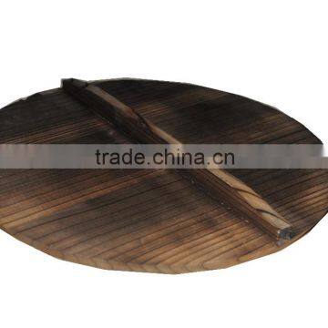 Handmade Crafts Wood Pot Lids Carbonized wooden pot covers