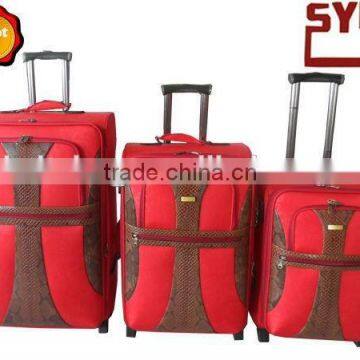 2015 hebei Best vintage cheap red business luggage