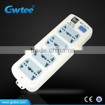 multiple universal power strip socket