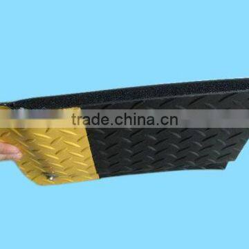 Production liner rubble ESD anti-fatigue foam mat