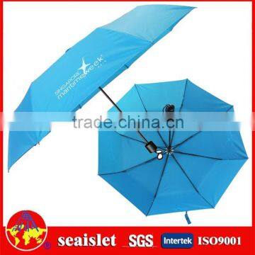 manual foldable mini size umbrella printed outside