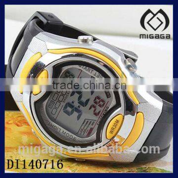 fashion boy's smart easy to read electric sporty watch water resist