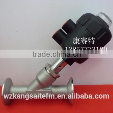 Pneumatic Tri-clamp angle seat valves