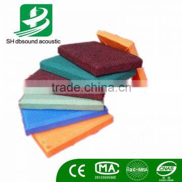 sound damping acoustic fiber clothing panel for studio wall interior decoration