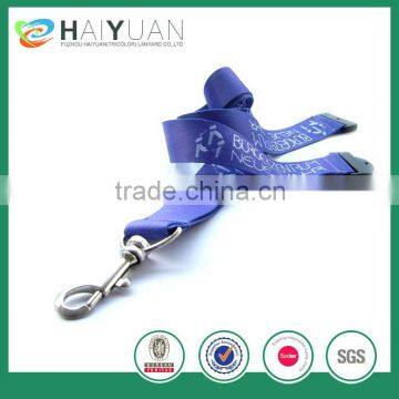 custom polyester lanyards with bulldog clip string breakaway lanyard